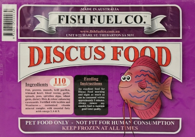10x Blister Packs of Frozen Discus Food @ $80
